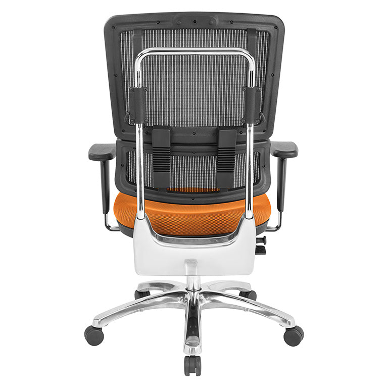 Vertical Black Mesh Back Chair
